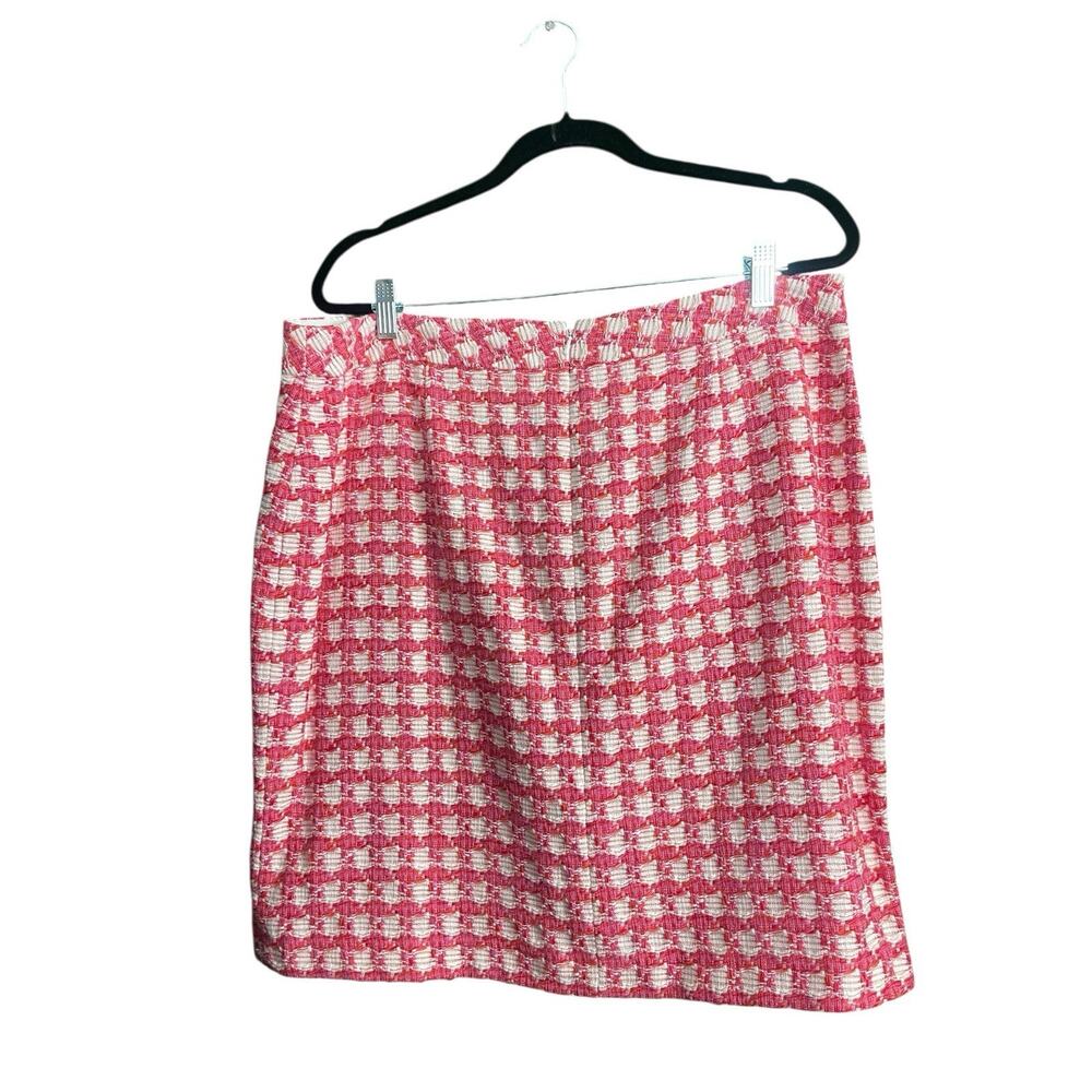 Etcetera Pink and White Tweed Jacket & Skirt Set - Picture 8 of 16